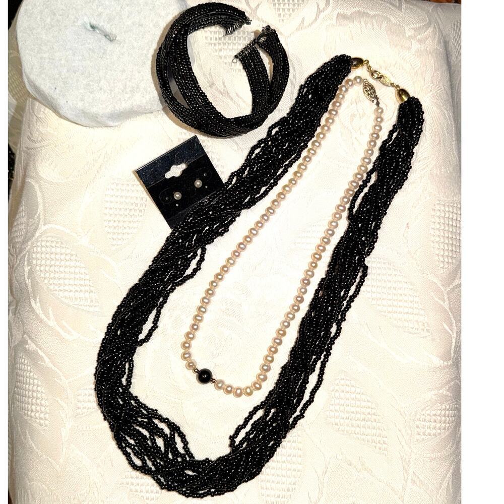 Vintage Trifari & Charlotte Russe Jewelry Bundle Set